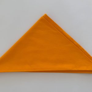 Gelbe Stoffserviette, Stoffserviette aus Baumwolle, elegante Serviette als Dekoration, hochwertiges Tischzubehör, Zentrallager Advent Verlag.