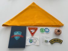 Zentrallager, Pfadfinderzubehör, Pfadfinder Patch, Scout Abzeichen, Brandenburger Emblem, Mitgliedsbuch, Pfadfinder Material, Scouts Utensilien, pfadfinder Bastelelemente, advent-verlag.de.