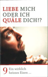Männergesicht, das nachdenklich schaut, auf einem Buchcover zum Thema Liebe, Selbstfindung und innere Konflikte.
