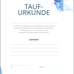 Taufmappe Set - Taube