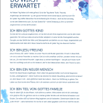 Taufmappe Set - Taube