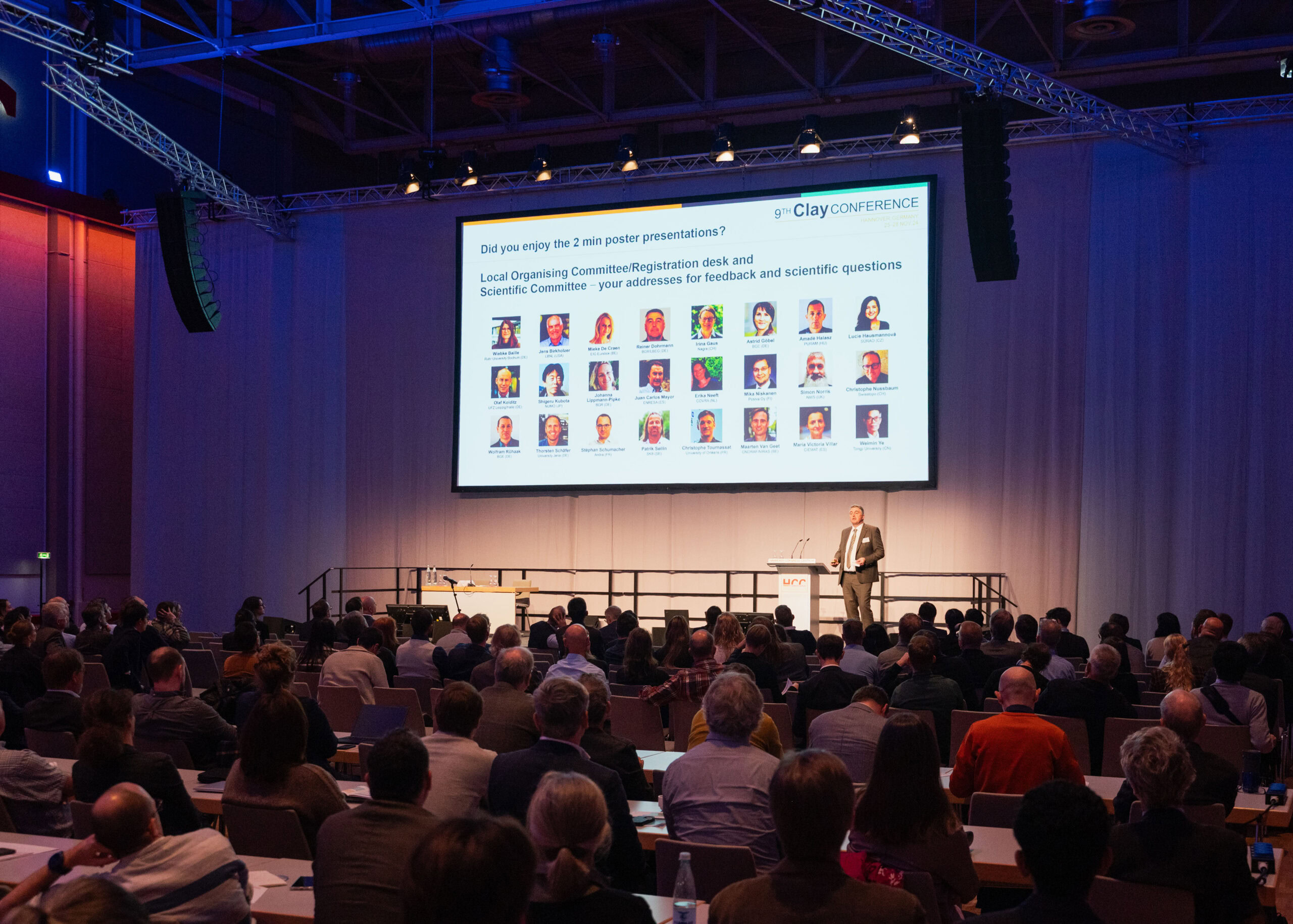 Clay Conference HCC Hannover Congress Centrum fachlicher Vortrag