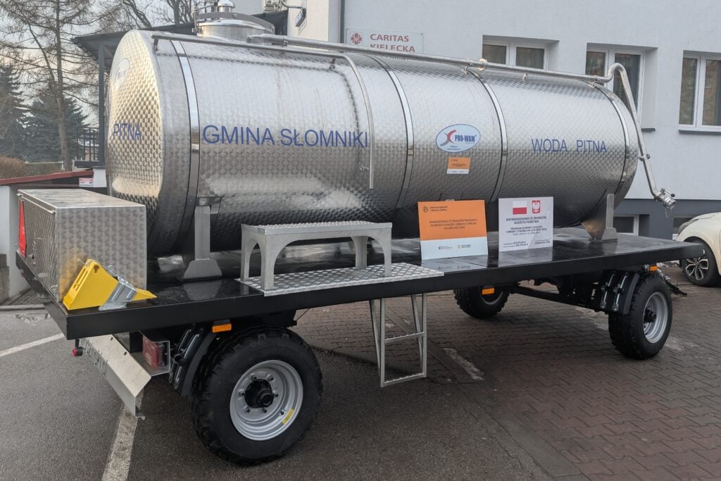 Zakup cysterny na wodę pitną