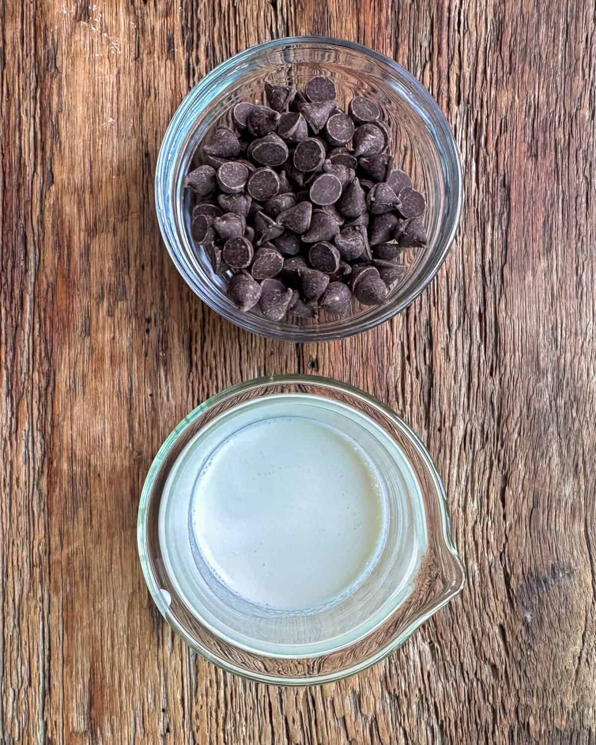 2-ingredient chocolate Ganache recipe.