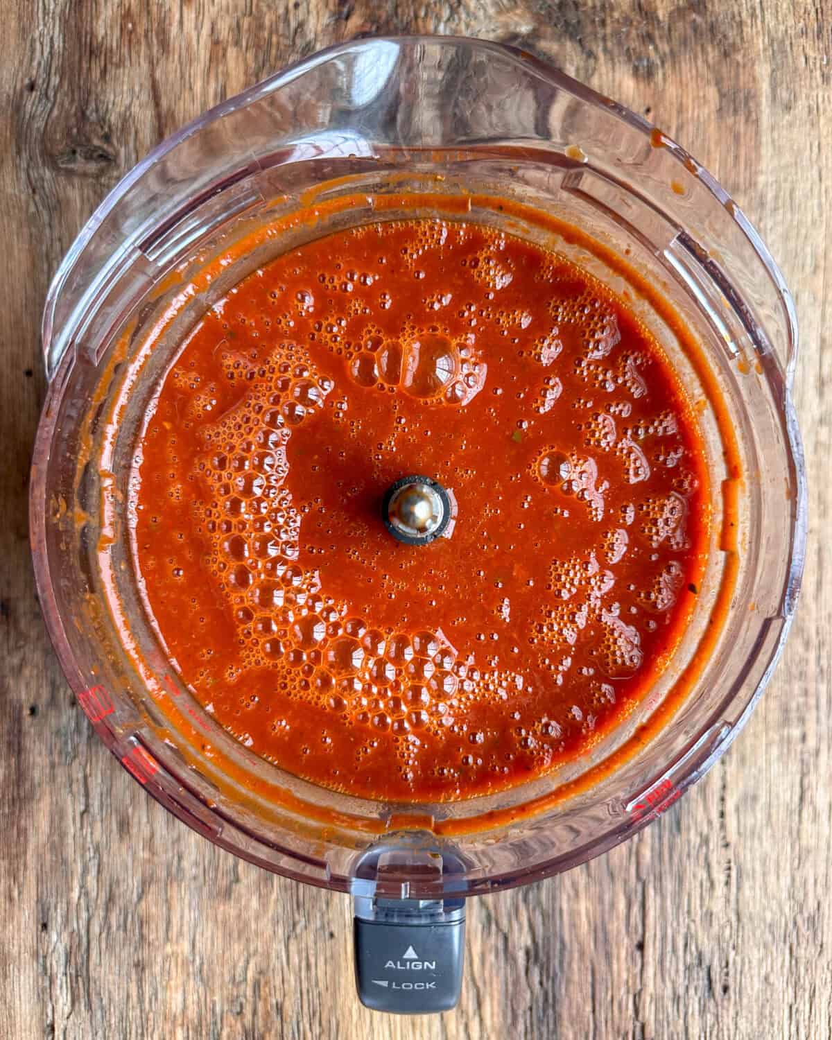 Blend adobe sauce until smooth.