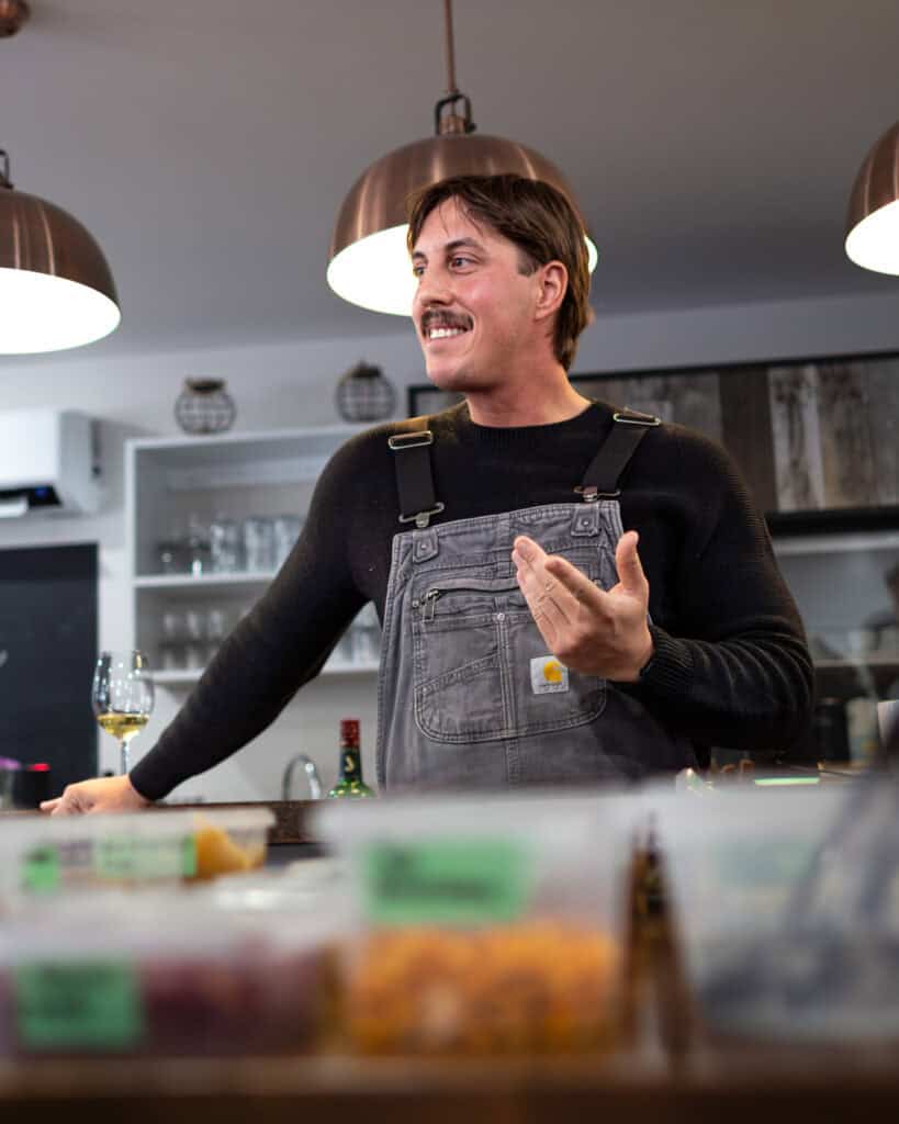 North Shore Canteen with Forager Nick Chindamo is where we ate in PEI.