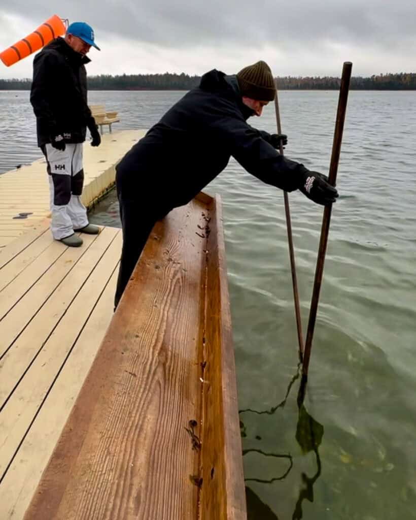 Oyster-Tonging Lesson in PEI