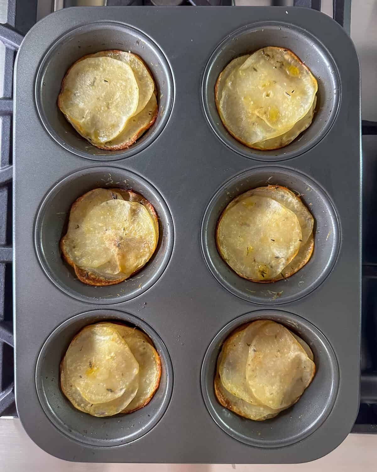 Cook until the edges are golden and crispy, and the centers are tender.