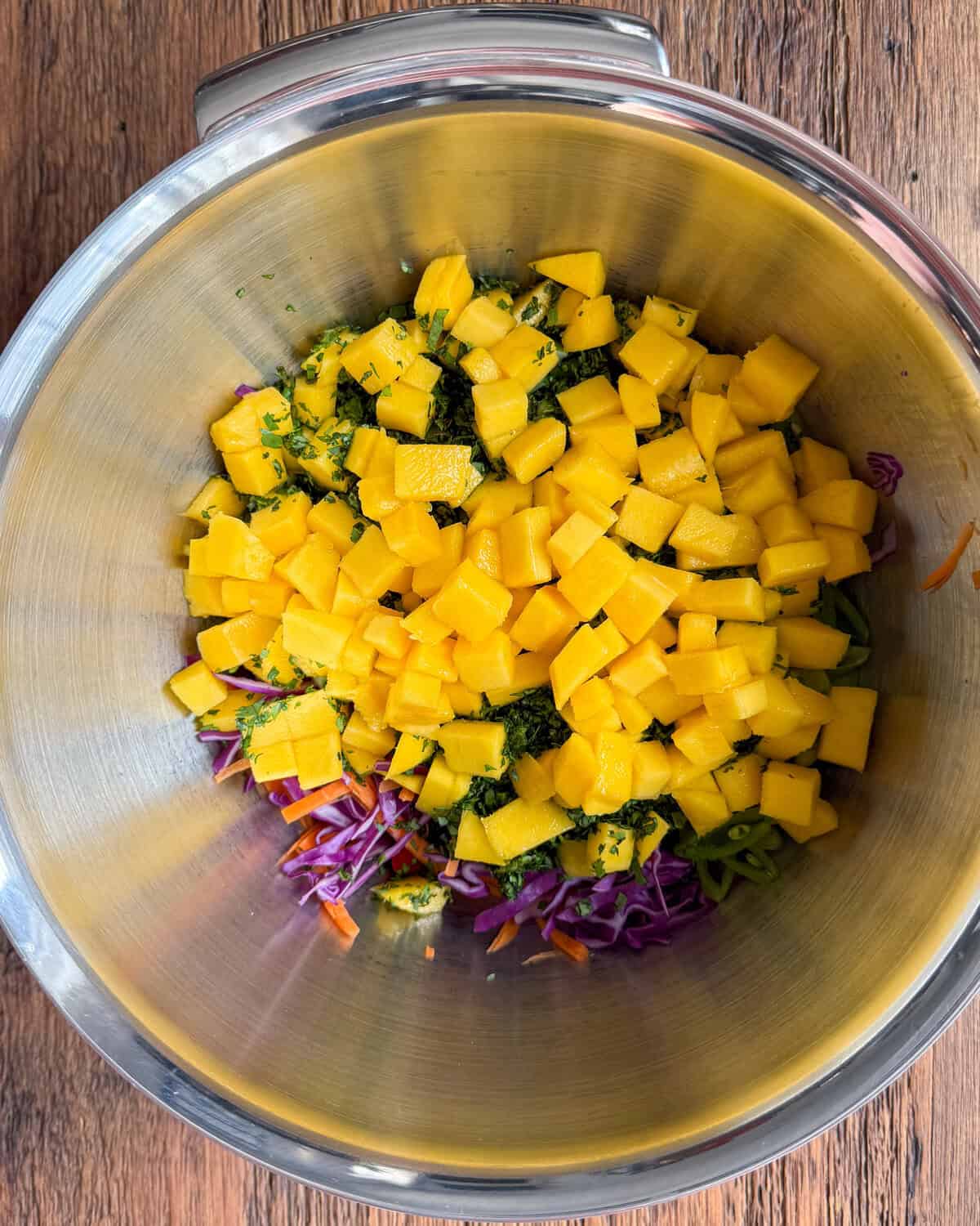 Prep the Curried Coconut Chickpea and Mango Salad