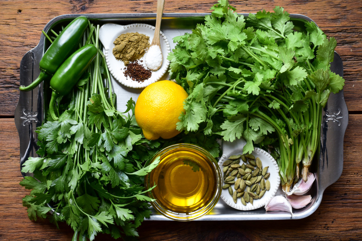 Zhoug Paste Ingredients