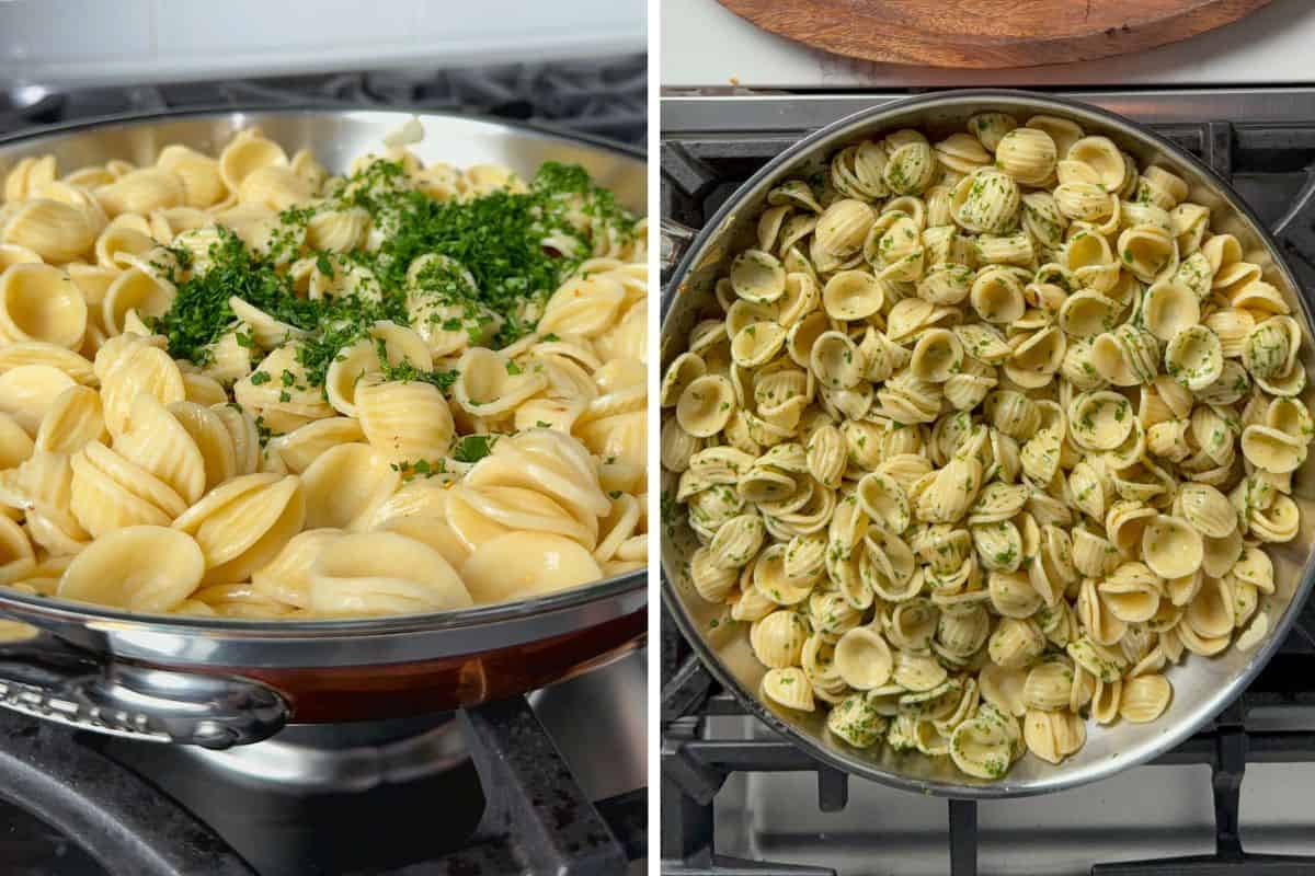 Prepare the Orecchiette