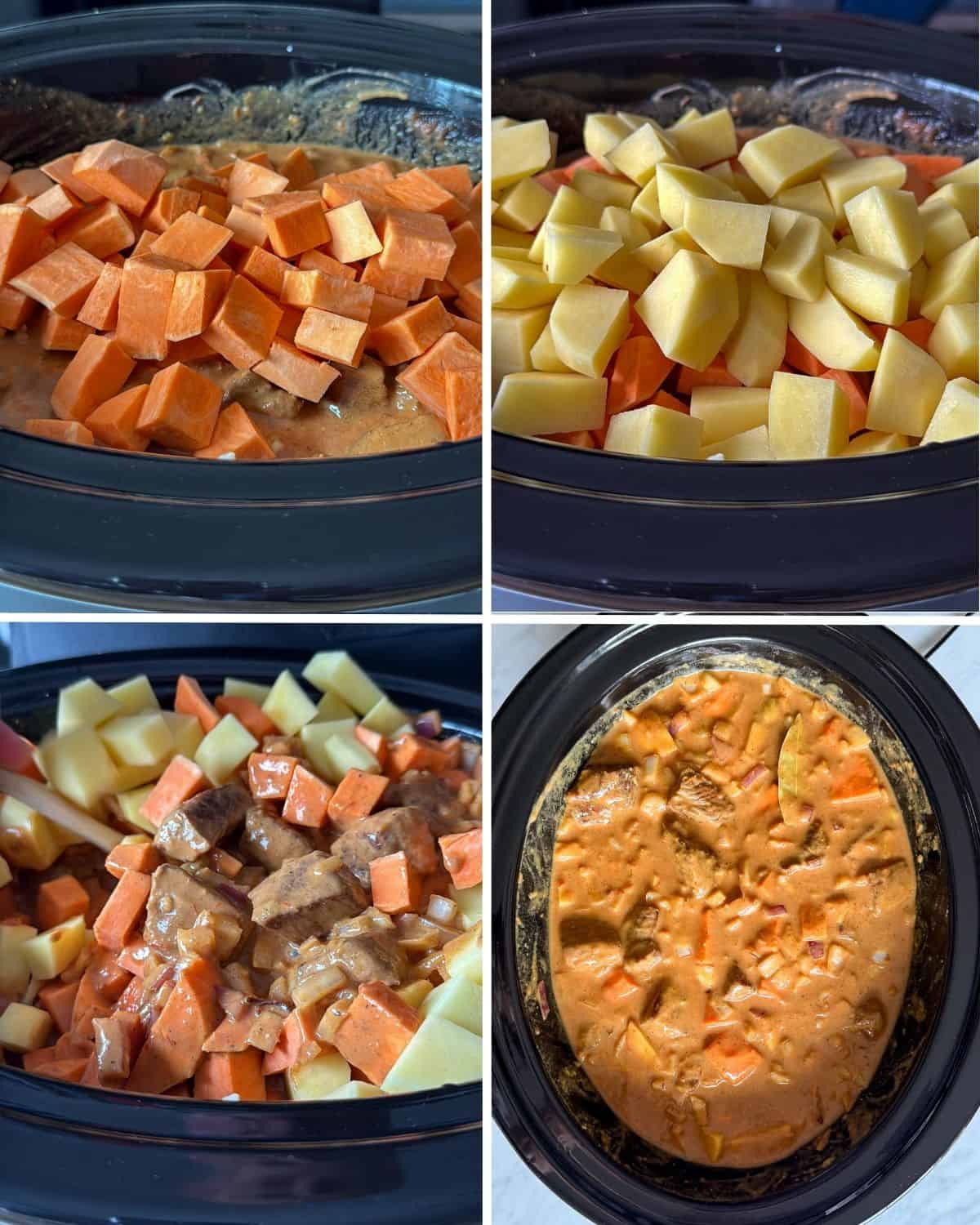Add in the potatoes and stir to combine.