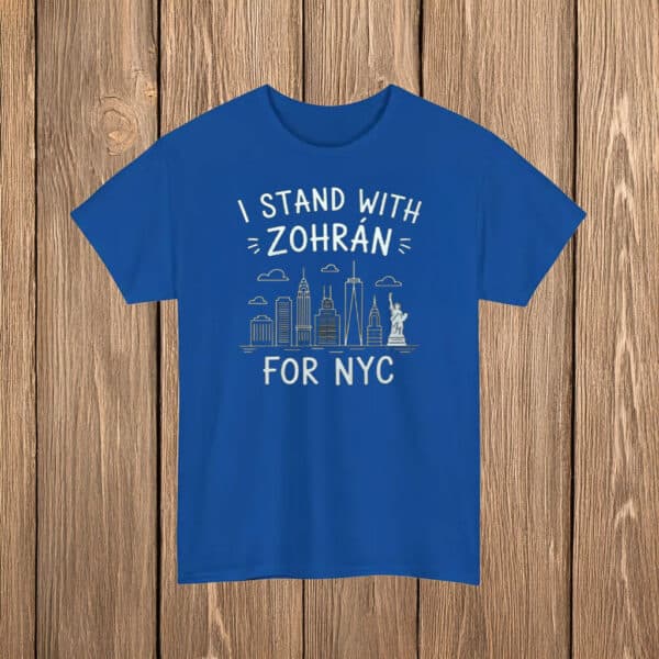Cool Trendy Progressive Vote Tee, Zohran Mamdani for NYC Mayor T-Shirt