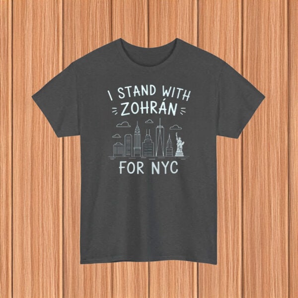 Cool Trendy Progressive Vote Tee, Zohran Mamdani for NYC Mayor T-Shirt