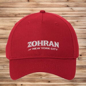 Embroidered Dad Cap for NYC Mayor 2025, Zohran for New York City Hat