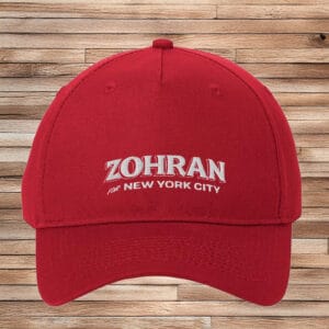 Embroidered Dad Cap for NYC Mayor 2025, Zohran for New York City Hat