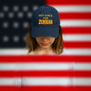 Embroidered Hot Girls Vote For Zohran Hat