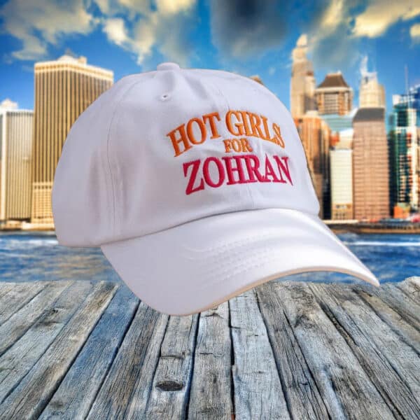 Embroidered Political Cap for NYC 2025-Hot Girls for Zohran Hat