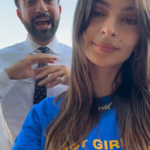 Emily Ratajkowski Hot Girls for Zohran T-Shirt