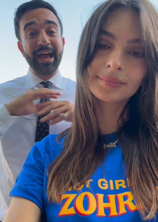 Emily Ratajkowski Hot Girls for Zohran T-Shirt