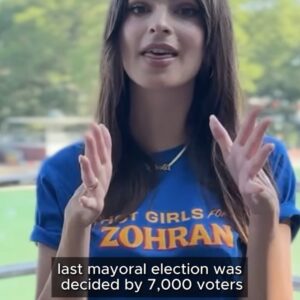 Emily Ratajkowski Hot Girls for Zohran T-Shirt