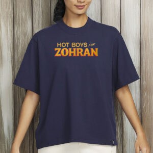 Hot Boys for Zohran Shirt-Pro Zohran Mamdani 2025 Campaign Shirt