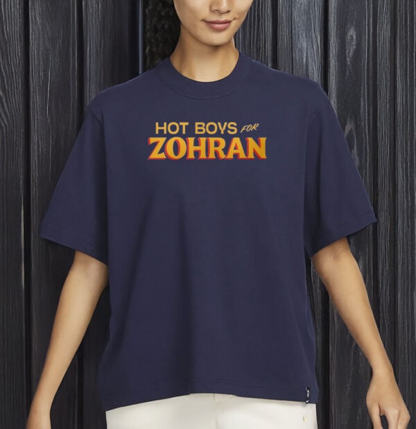 Hot Boys for Zohran Shirt-Pro Zohran Mamdani 2025 Campaign Shirt