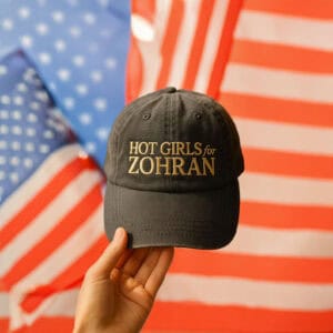 Hot Girls Embroidered Political Hat – Vote NYC Style Cap