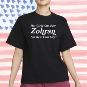 Hot Girls Vote For Zohran Unisex Shirt - Vintage Style Political Tee - Retro Fan Shirt