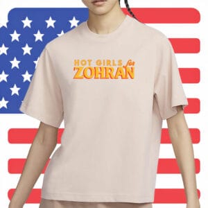 Hot Girls for Zohran Baby Tee – Zohran for NYC 2025, Vote Zohran Crop Fit Shirt