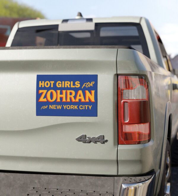 Hot Girls for Zohran For New York City Car Magnets