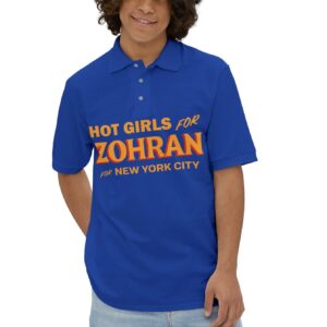 Hot Girls for Zohran For New York City Polo T-Shirt