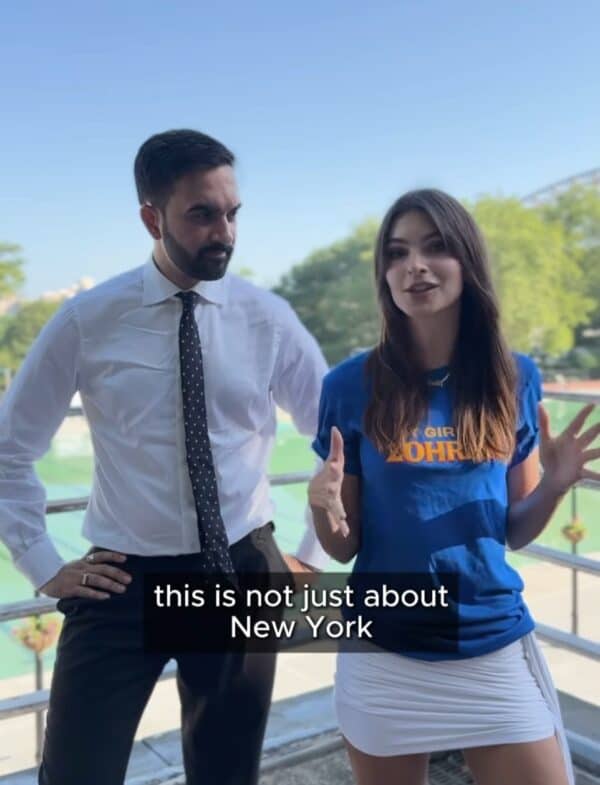 Hot Girls for Zohran T-Shirt