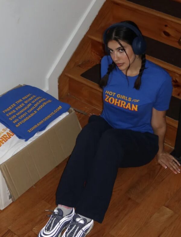 Hot Girls for Zohran T-Shirt