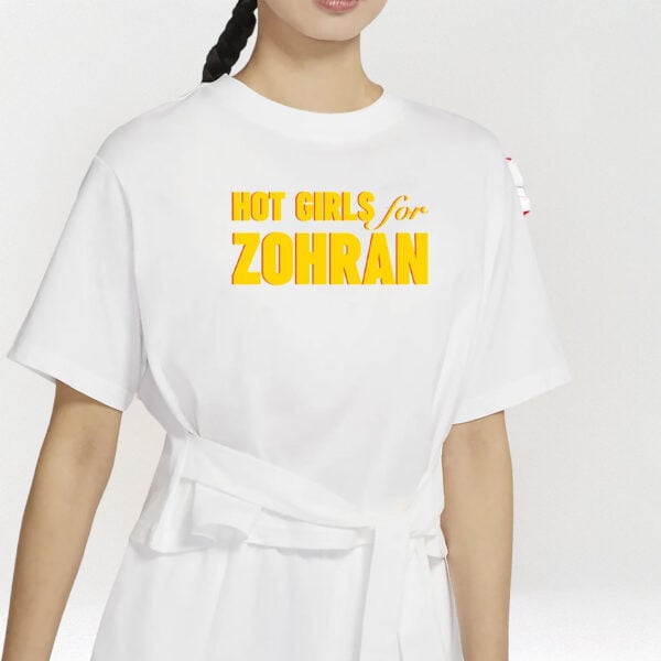 Hot Girls for Zohran Tee – NYC Mayor Campaign Shirt