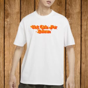Hot Girls for Zohran Tee – Retro Feminist NYC Campaign Shirt