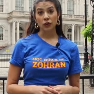 Hot Girls for Zohran Women's T-Shirt