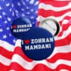I Love Zohran Mamdani Button – NYC Political Campaign Pin