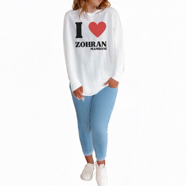 I Love Zohran Mamdani T-Shirt