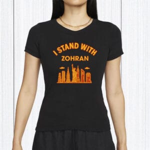 I Stand With Zohran T-Shirt – 2025 Progressive Democrats Tee, Freeze Rent Zohran Shirt