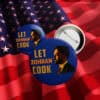Let Zohran Cook Button – NYC Political Campaign Pin