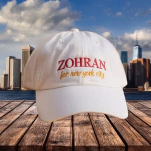 Mayor Mamdani 2025 Embroidered Cap, Zohran for New York City Hat