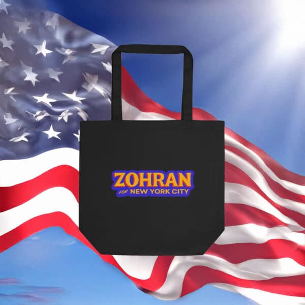 Mayor Mamdani 2025 Progressive Campaign Merch, Zohran Mamdani for NYC Mayor Tote Bag