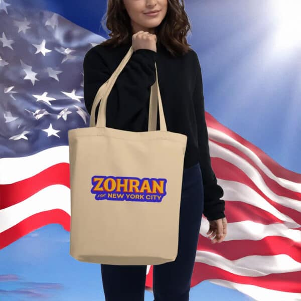 Mayor Mamdani 2025 Progressive Campaign Merch, Zohran Mamdani for NYC Mayor Tote Bag