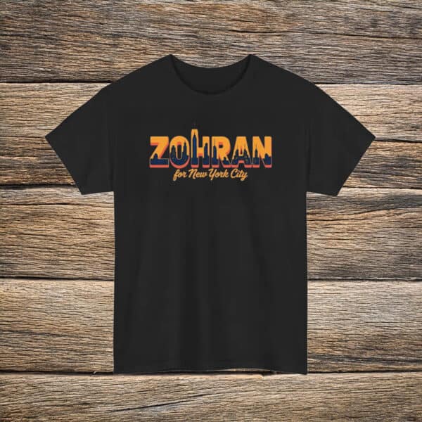 Mayor Mamdani 2025 Tee, Vote Zohran Progressive Democrats Apparel, Zohran for New York City Skyline Shirt