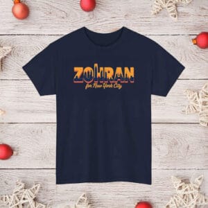 Mayor Mamdani 2025 Tee, Vote Zohran Progressive Democrats Apparel, Zohran for New York City Skyline Shirt