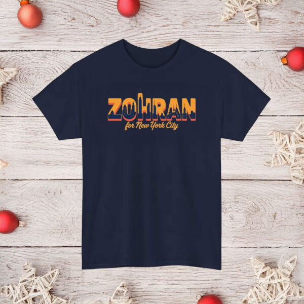Mayor Mamdani 2025 Tee, Vote Zohran Progressive Democrats Apparel, Zohran for New York City Skyline Shirt
