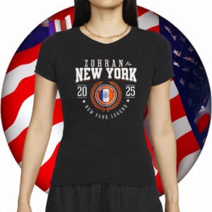 Mayor Mamdani 2025 Vote Zohran Tee, Zohran For New York City T-Shirt