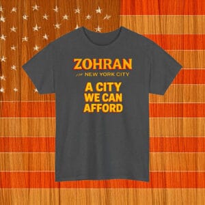 Mayor Mamdani 2025 – NYC’s First Muslim Mayor Progressive Democrats Freeze Rent T-Shirt