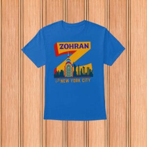Mayor Mamdani 2025 – Zohran for New York City Skyline T-Shirt